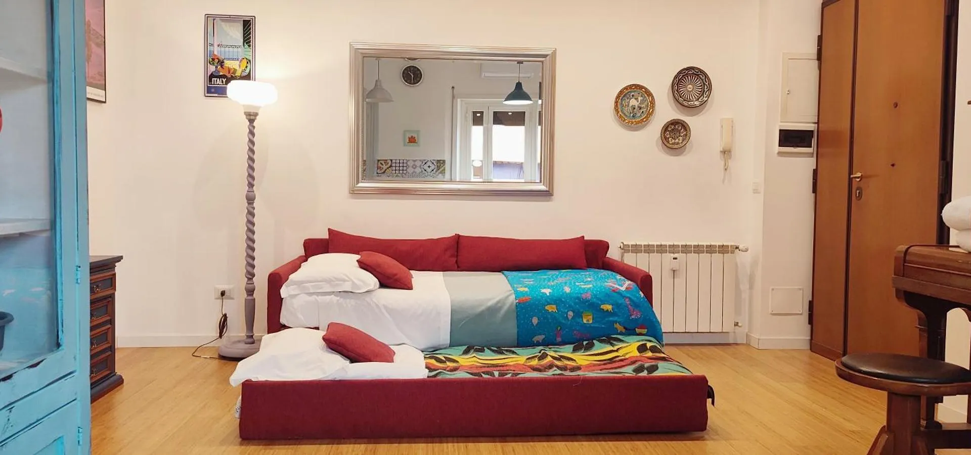 Monteverde - Stazione Trastevere Bright Loft Up To 5 Guests Rome Apartment